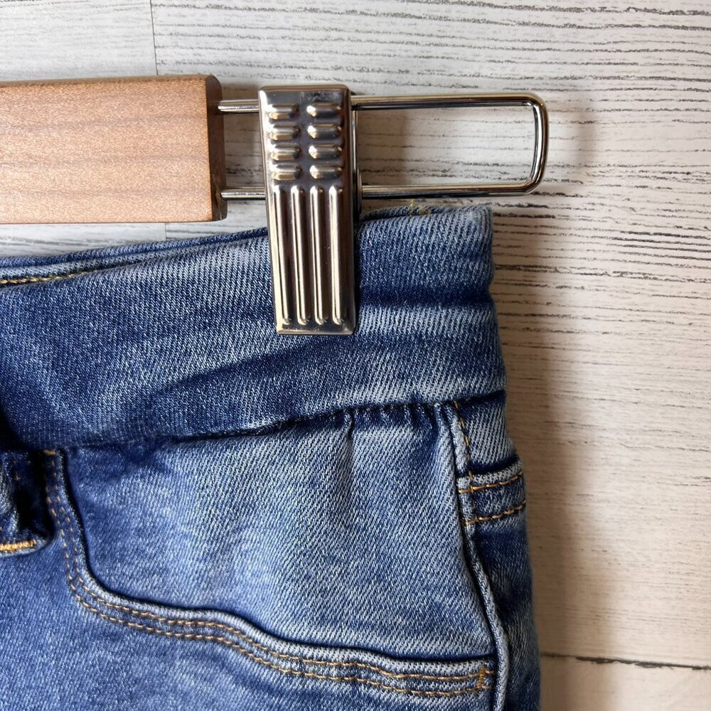 Good American Jeans Womens Size S Power Stretch Pull-On Flare High Rise Comfort - Picture 8 of 16